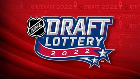 2022 nhl draft lottery date.